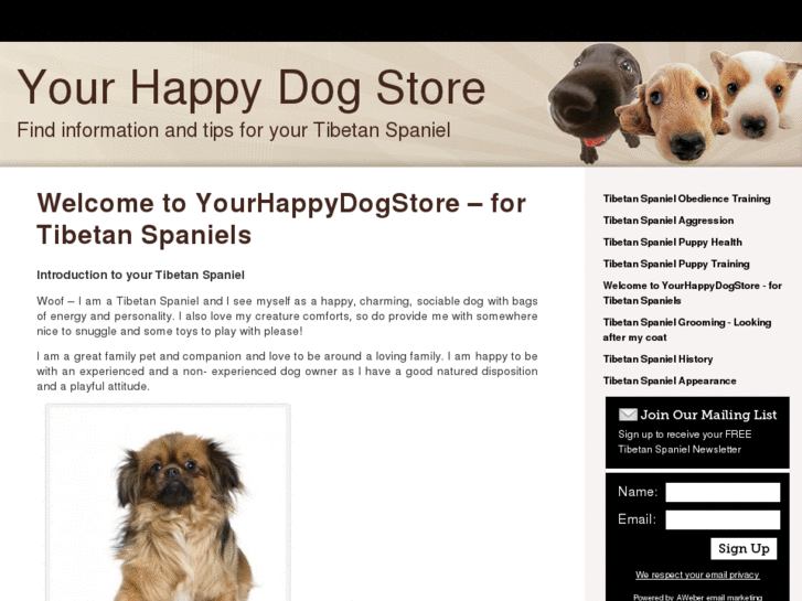 www.yourhappydogstore.com