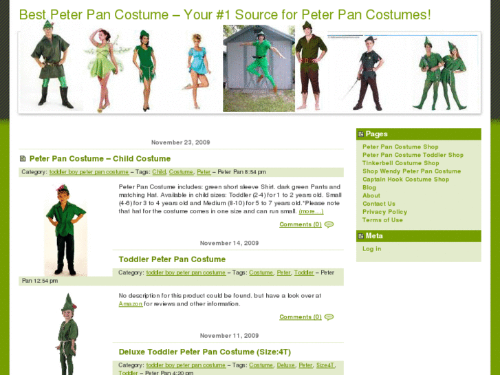 www.bestpeterpancostume.com