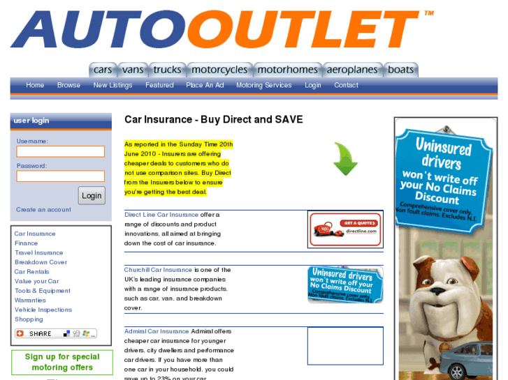 www.caroutlet.co.uk