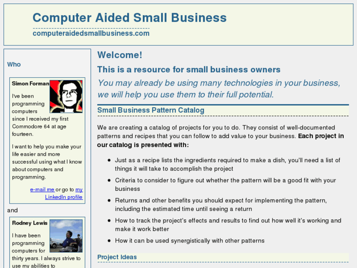 www.computeraidedsmallbusiness.com