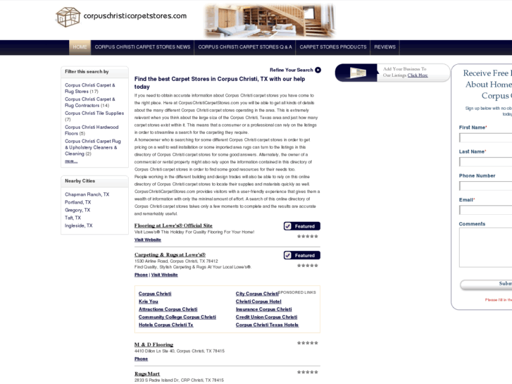 www.corpuschristicarpetstores.com