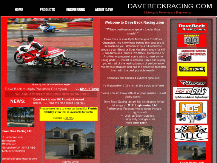 www.davebeckracing.com