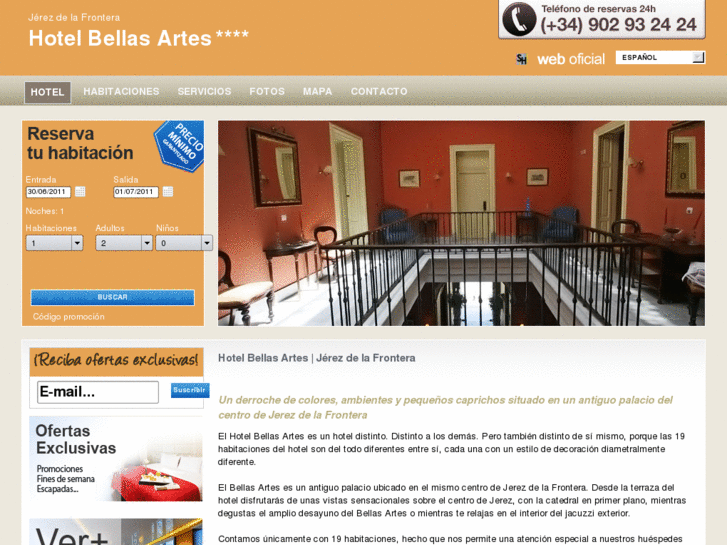 www.hotelbellasartes.com