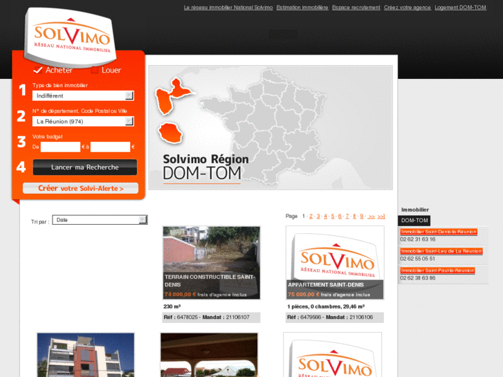 www.immobilier-dom-tom-solvimo.com