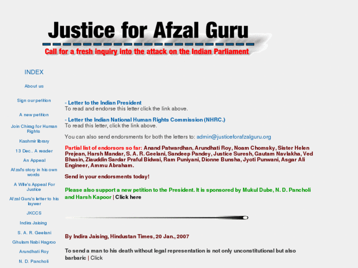 www.justiceforafzalguru.org