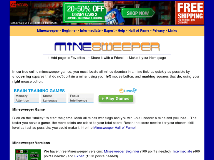 www.mine-sweeper.com