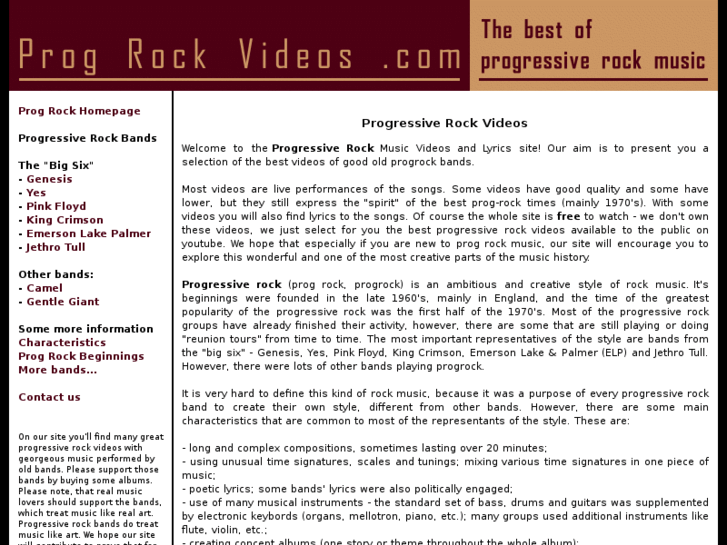 www.progrockvideos.com