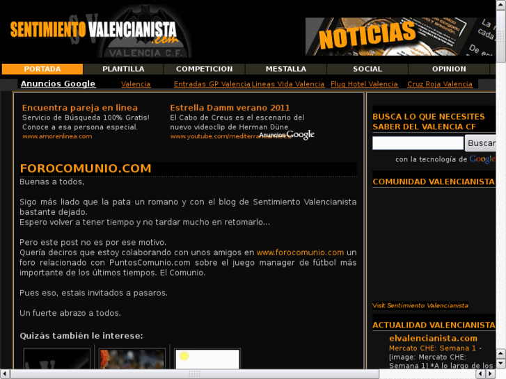 www.sentimientovalencianista.com