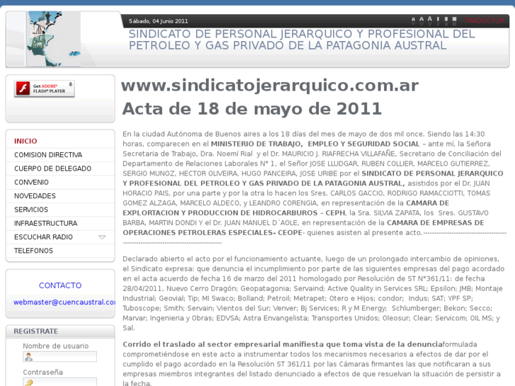 www.sindicatojerarquico.com.ar