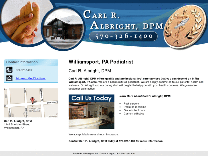 www.albrightpodiatry1.com