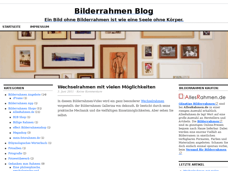 www.bilderrahmen-blog.de