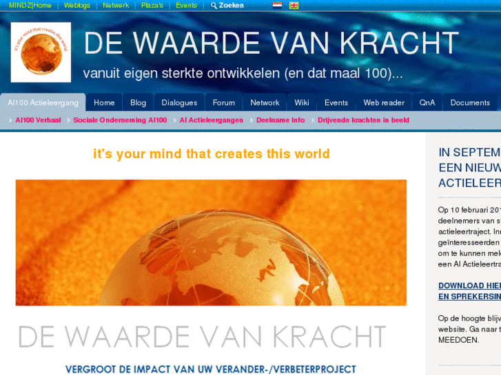 www.dewaardevankracht.org