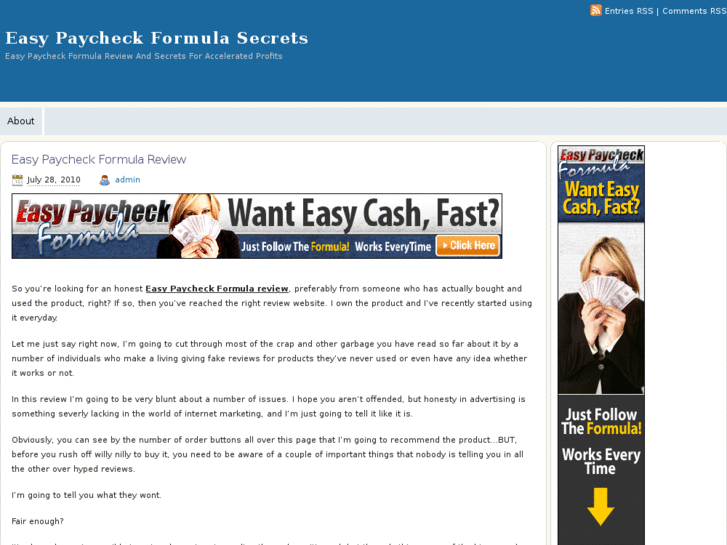 www.easypaycheckformulasecrets.com