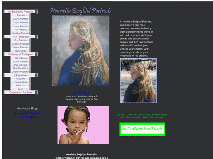 www.henriettabeightolportraits.com