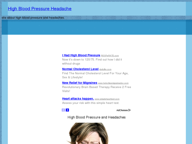 www.highbloodpressureheadache.com