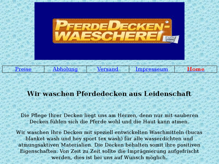 www.pferdedecken-waescherei.com