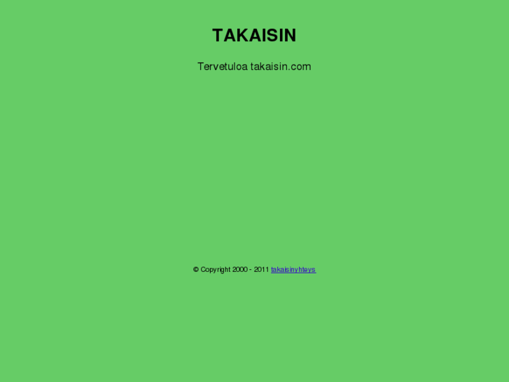 www.takaisin.net