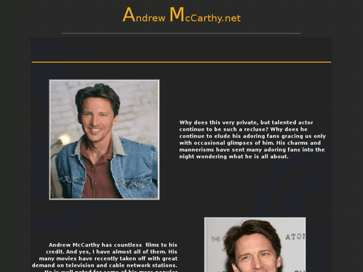 www.andrewmccarthy.net