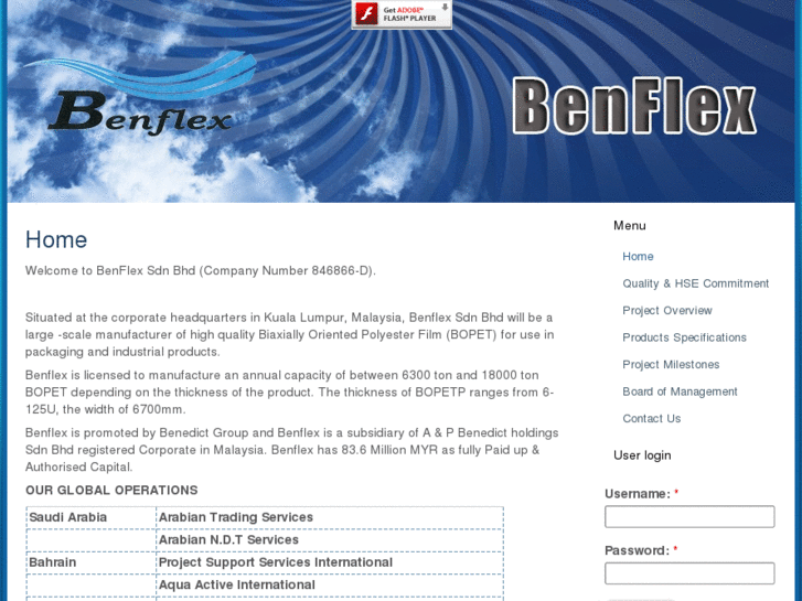 www.benflex.net