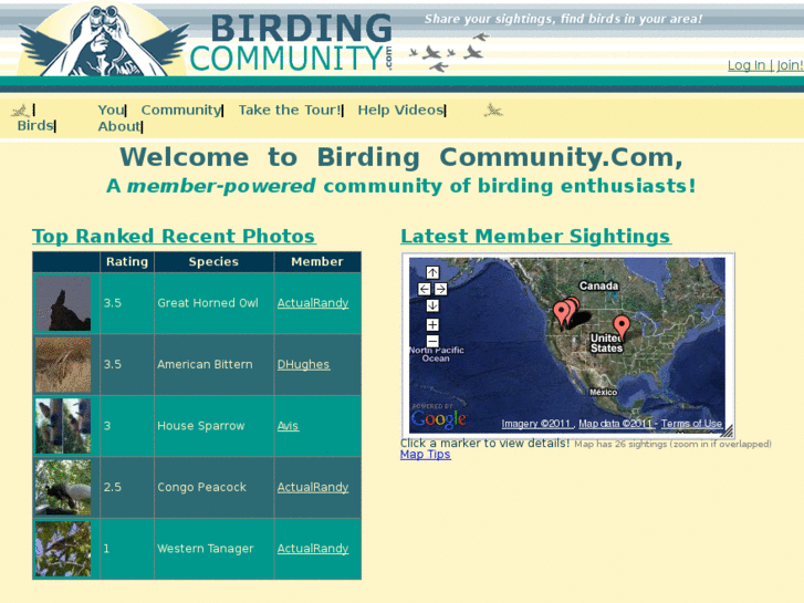 www.birdingcommunity.com