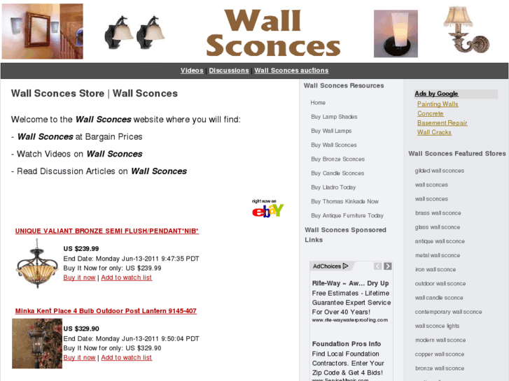www.buywallsconces.info