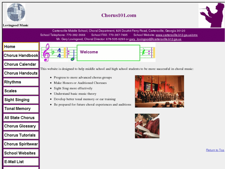 www.chorus101.com