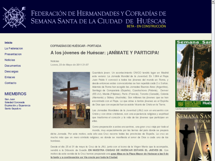 www.cofradiasdehuescar.org