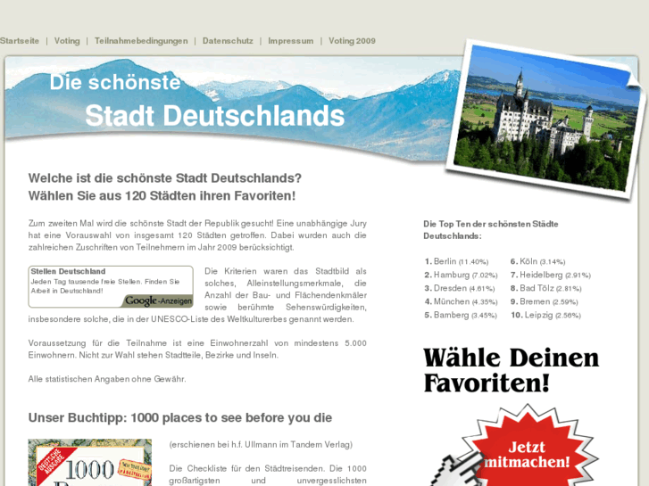 www.deutschlands-schoenste-stadt.de