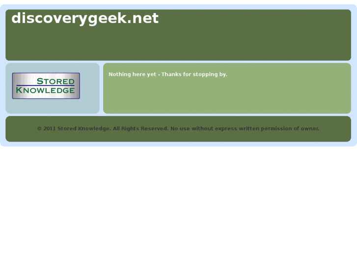 www.discoverygeek.net