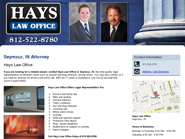 www.hayslawofficeseymour.com
