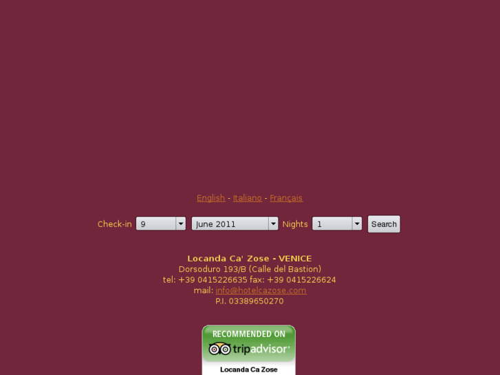 www.hotelcazose.com