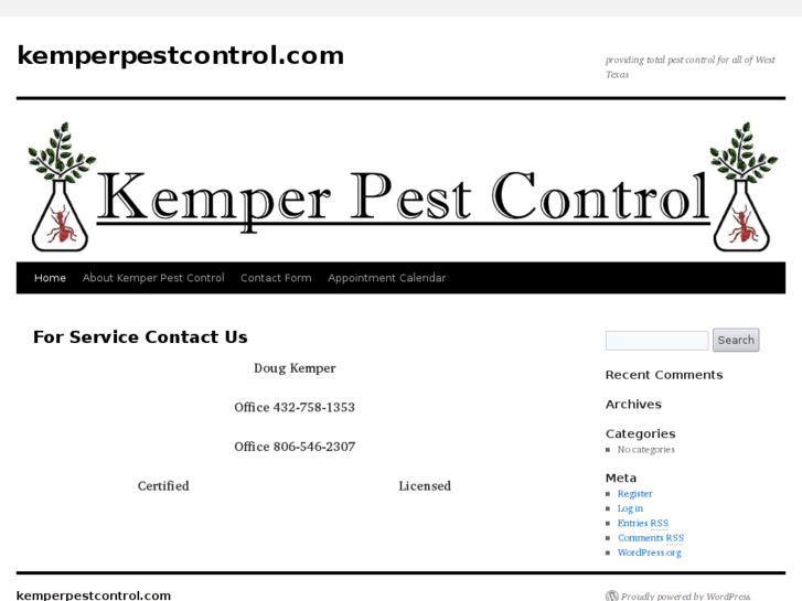 www.kemperpestcontrol.com