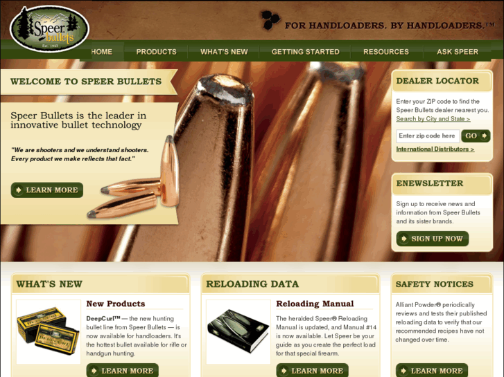 www.speer-bullets.com