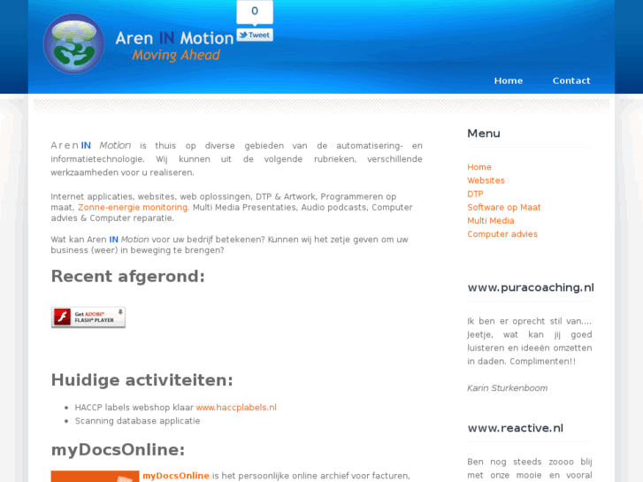 www.areninmotion.nl