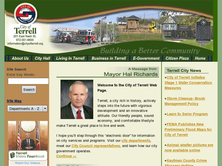 www.cityofterrell.org