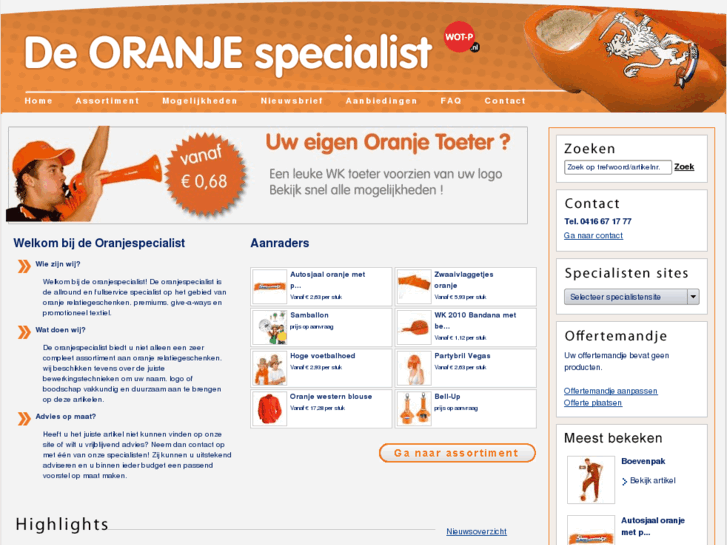 www.deoranjespecialist.nl