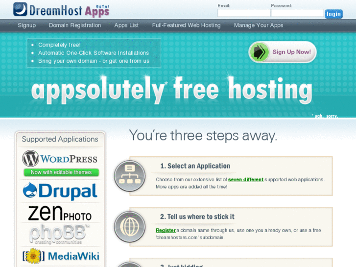 www.dreamhostapps.com