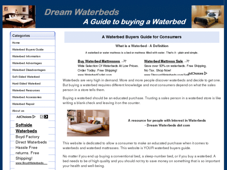 www.dreamwaterbeds.com