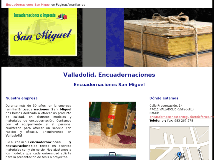 www.encuadernacionessanmiguel.com