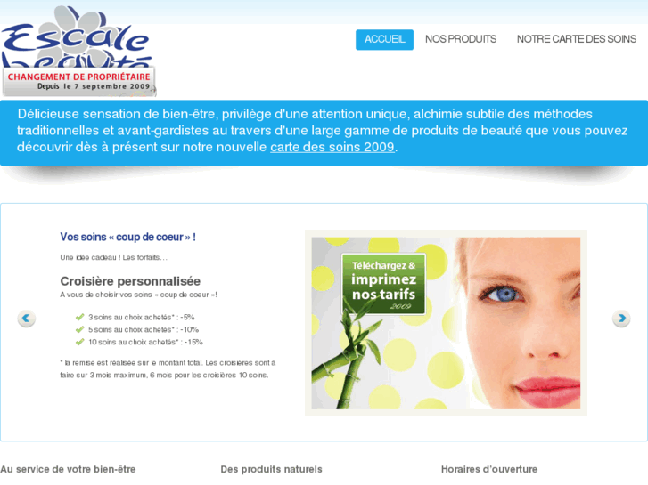 www.escale-beaute.net