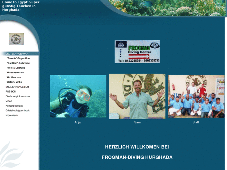 www.frogman-divingcenter.com