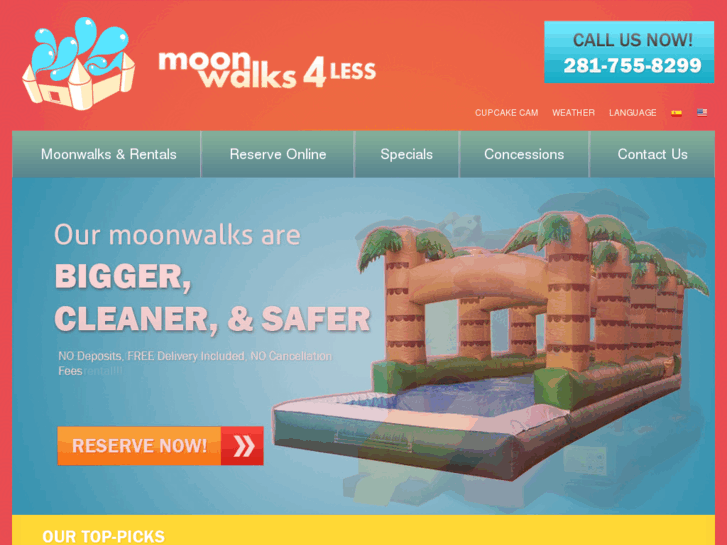 www.moonwalks4less.com