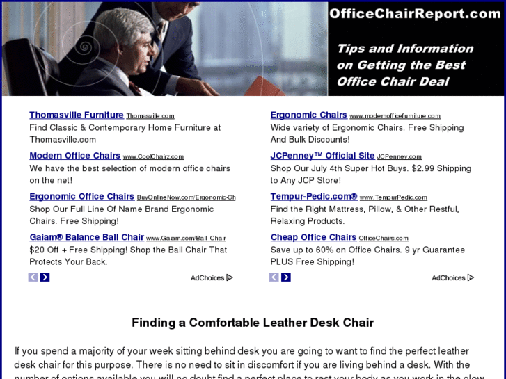 www.officechairreport.com