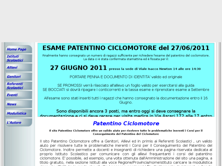 www.patentinociclomotore.com