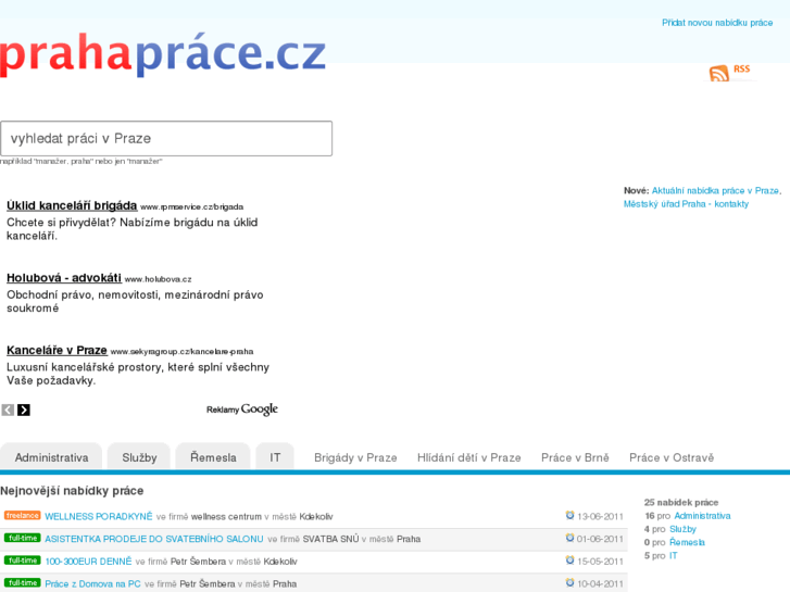 www.prahaprace.cz