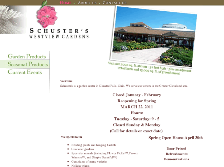 www.schustersgreenhouse.com