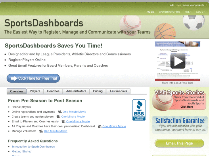 www.sportsdashboards.com