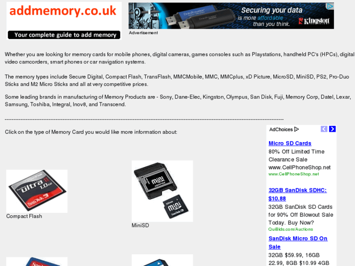 www.addmemory.co.uk