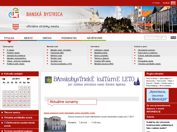 www.banskabystrica.sk