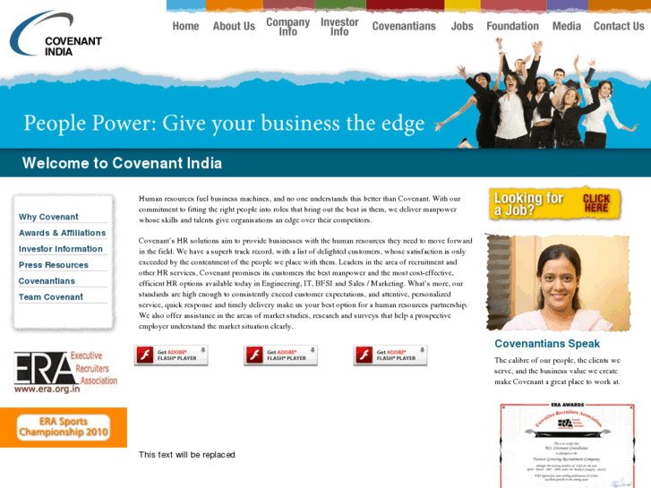 www.covenantindia.net